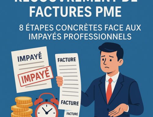 Recouvrement de factures PME : 8 étapes concrètes face aux impayés professionnels